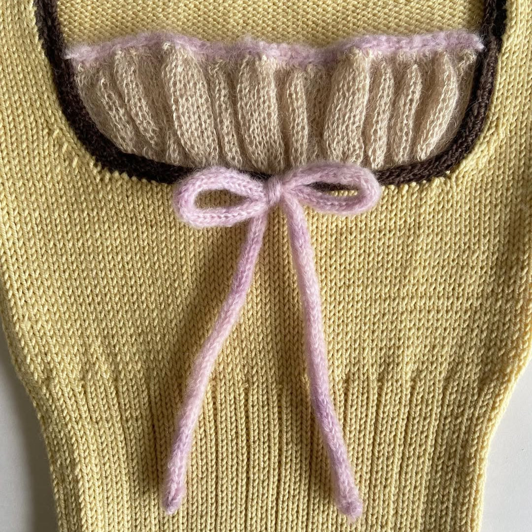 Daisy Handmade Knitted Top