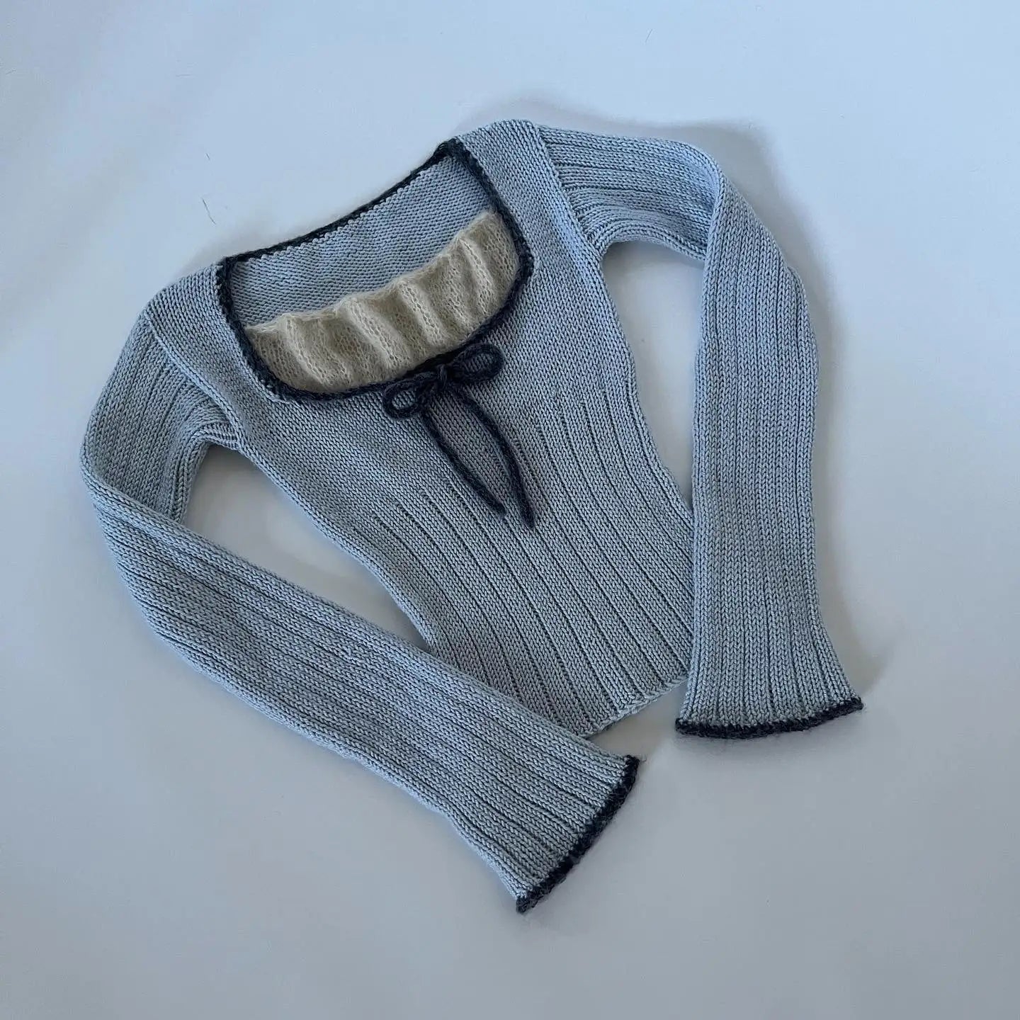 Coquette Handmade Knitted Top