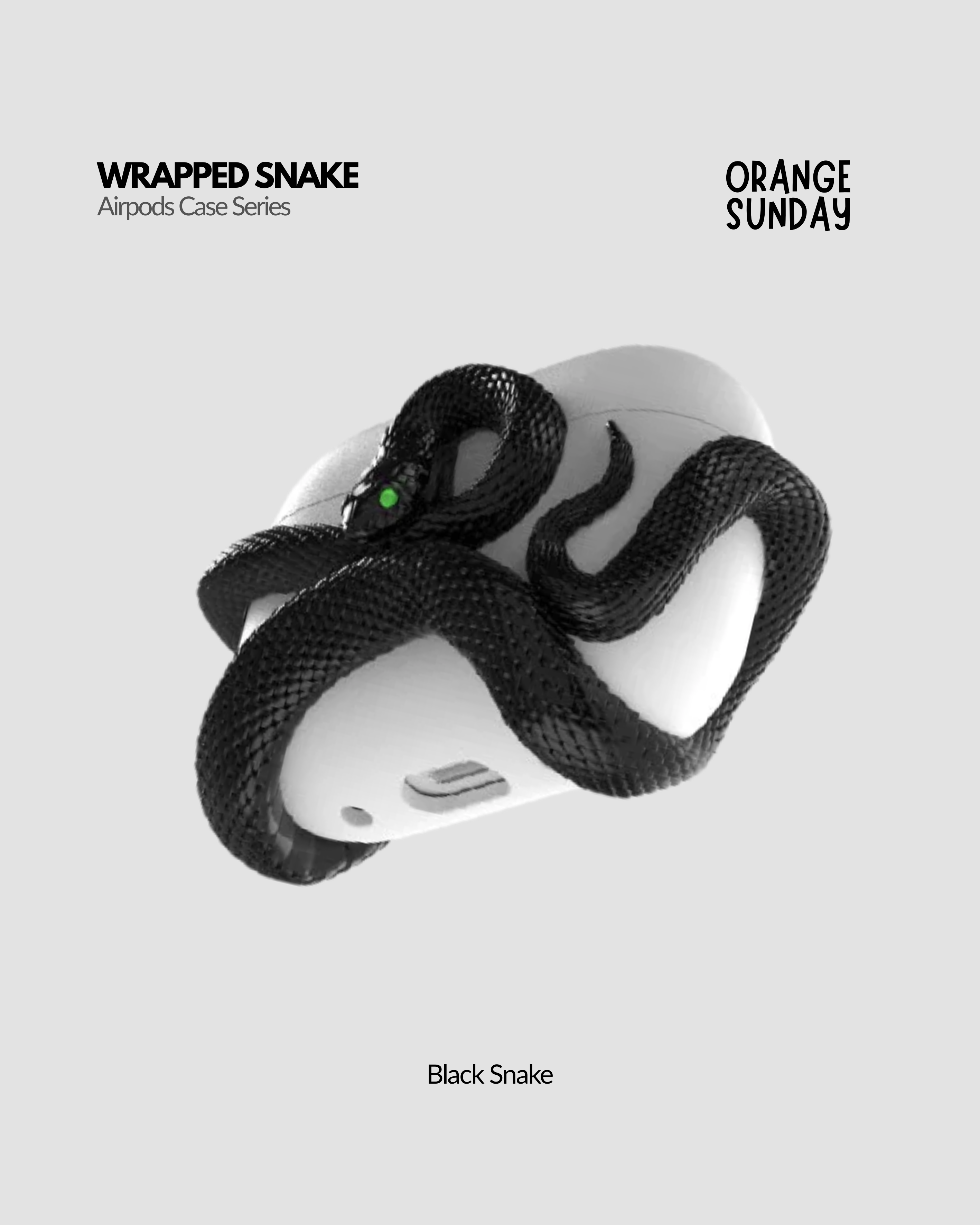 Viper Snake AirPods Case