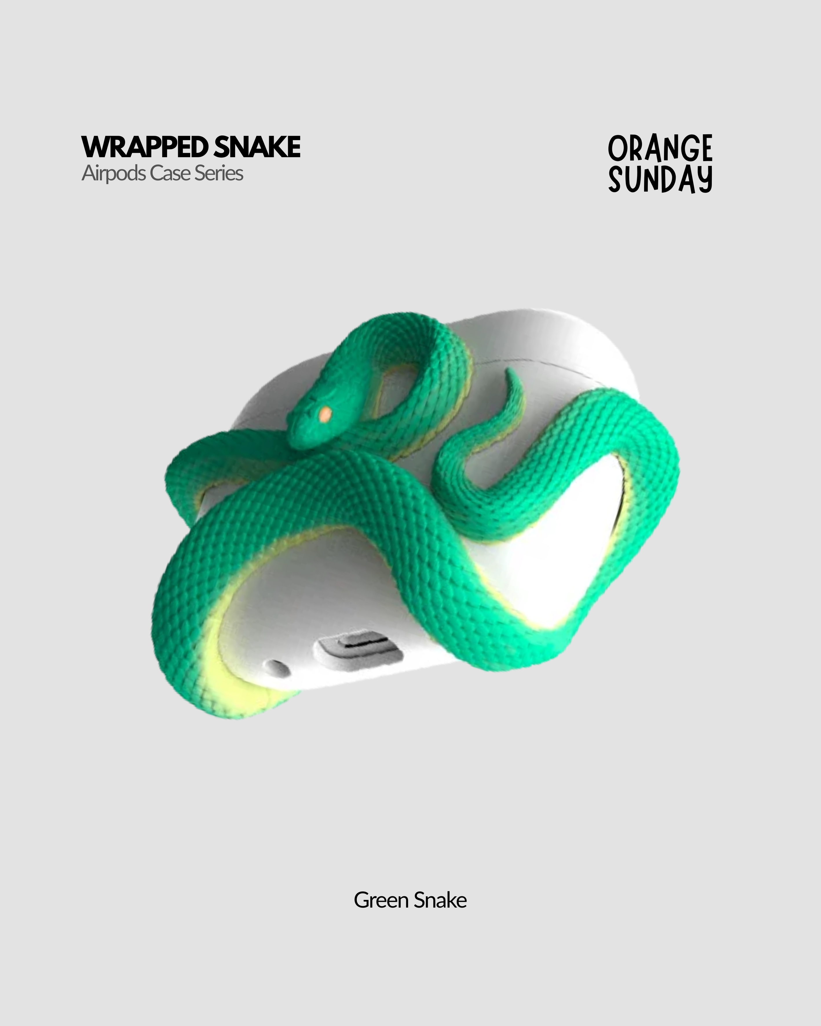 Viper Snake AirPods Case