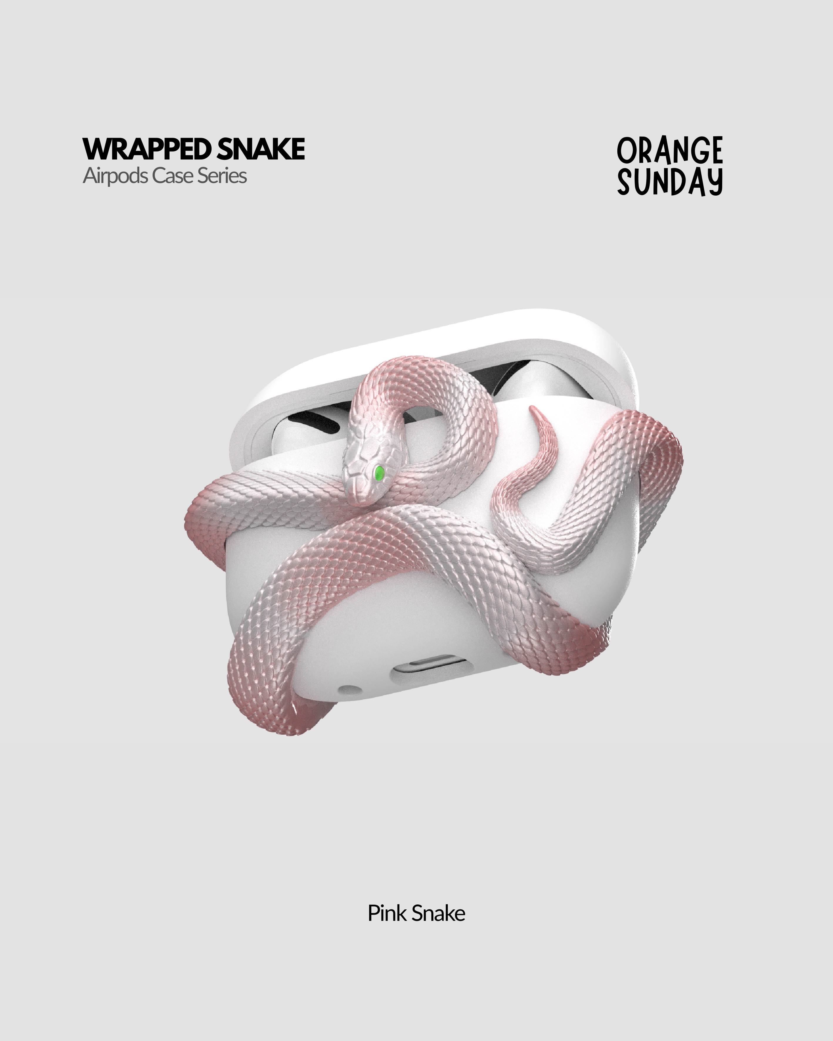 Viper Snake AirPods Case