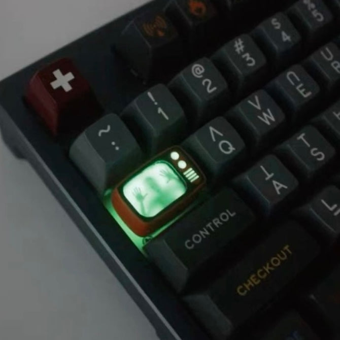 Horror TV Keycap