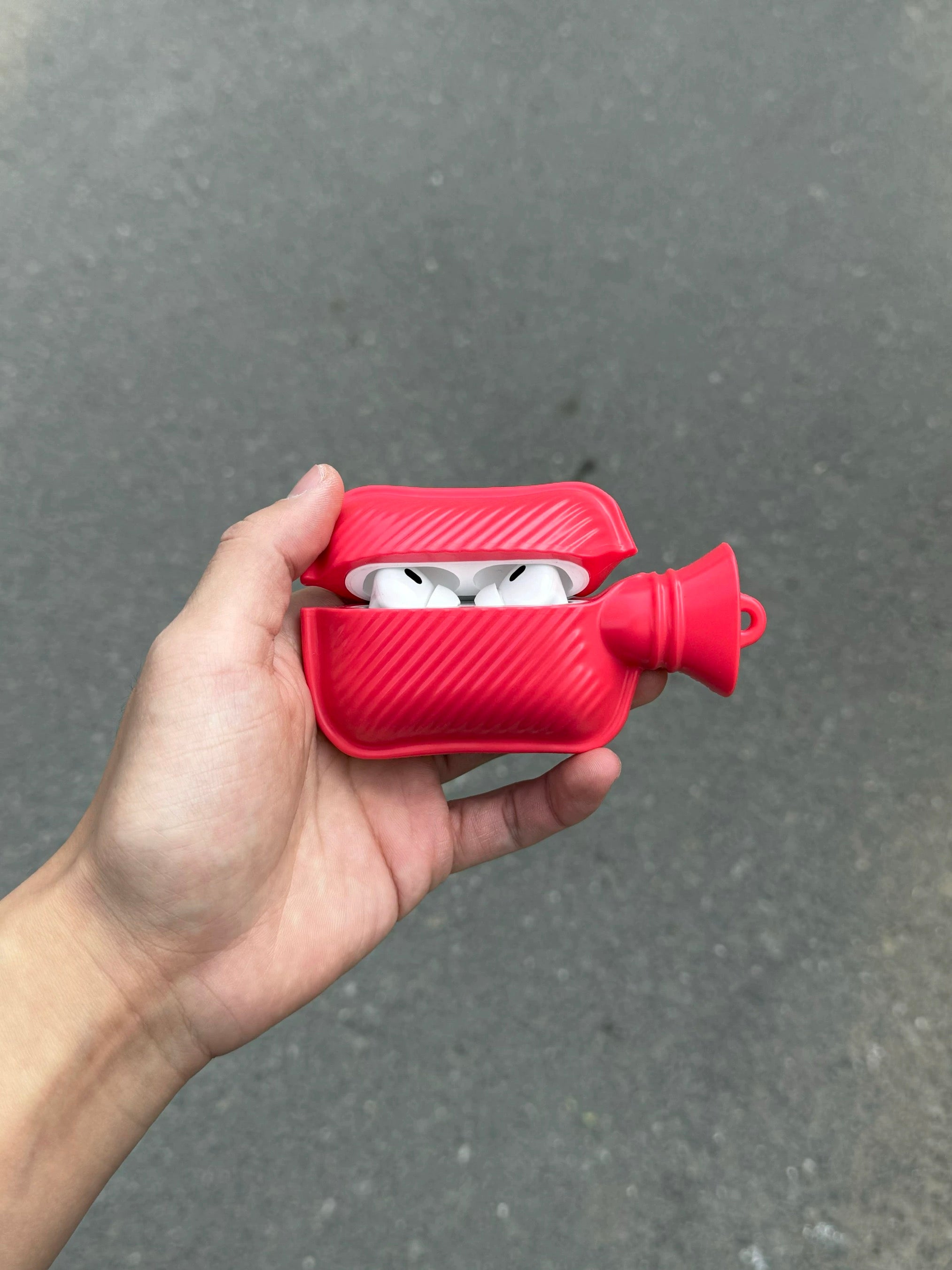Hot Water Bottle AirPods Case
