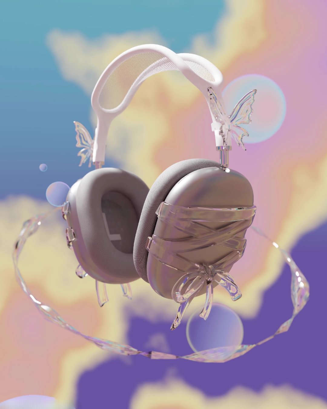 Coquette Ribbon AirPods Max