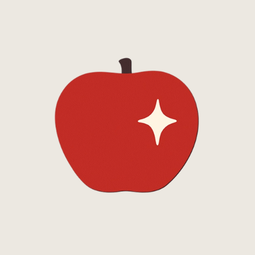 Red Apple Mouse Pad