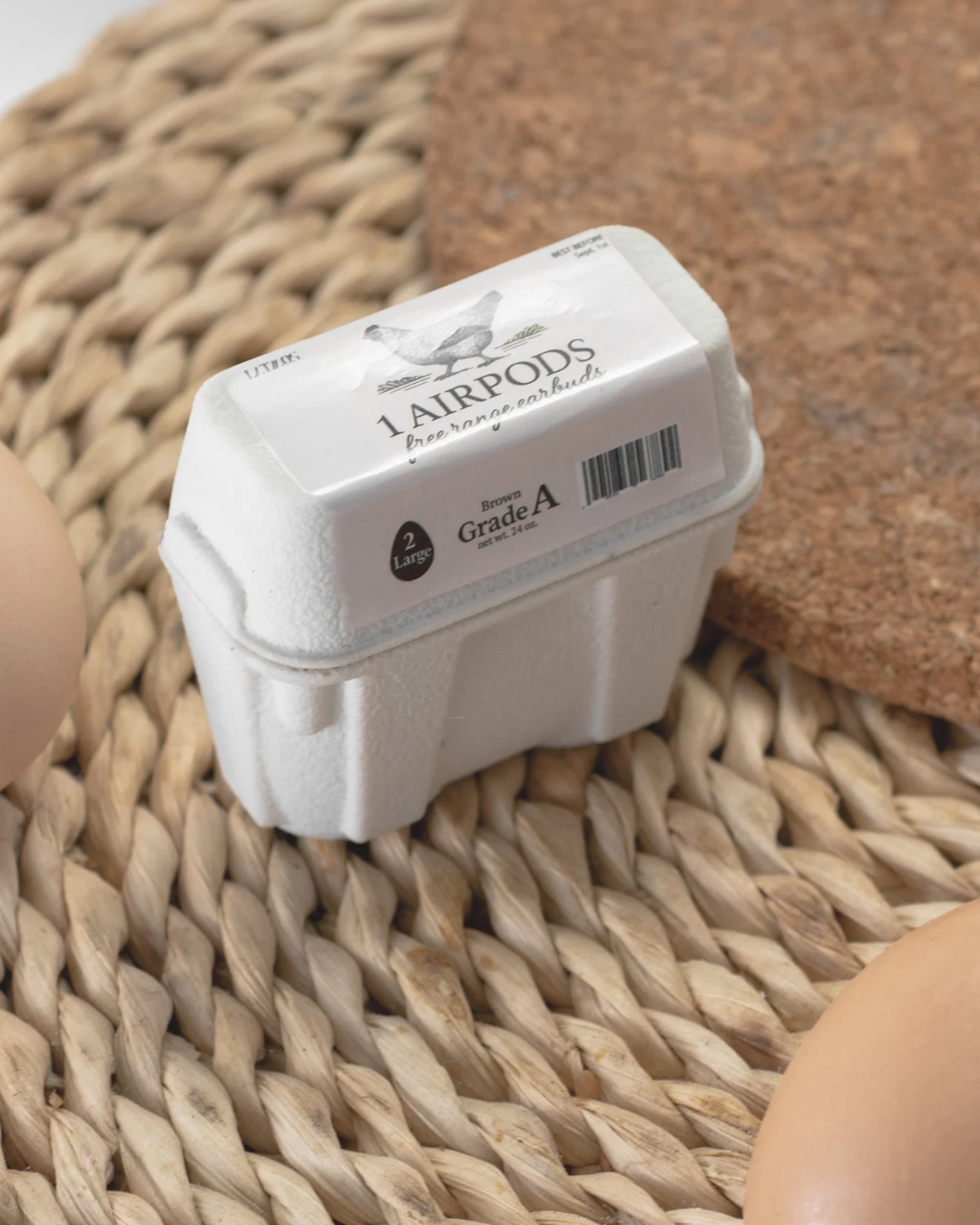 Egg Cartoon AirPods Case