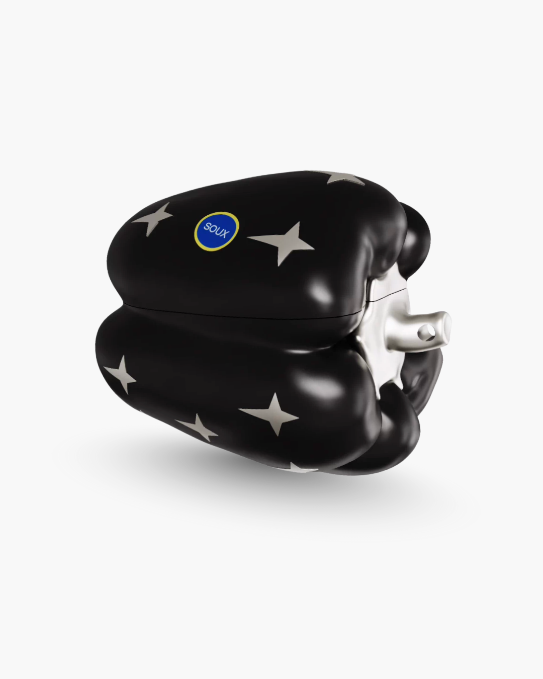 Black Bell Pepper AirPods Case