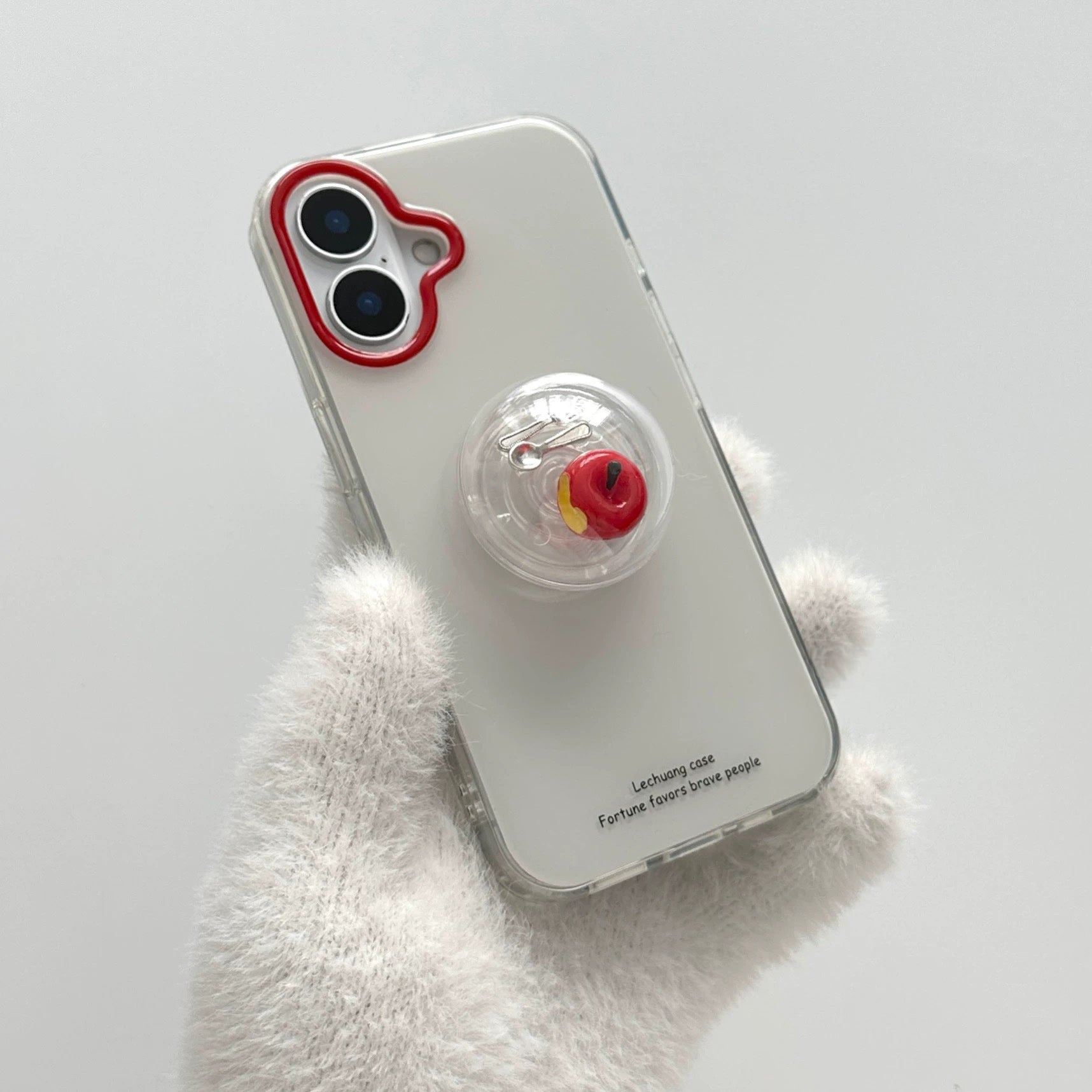 Apple dinner iPhone case