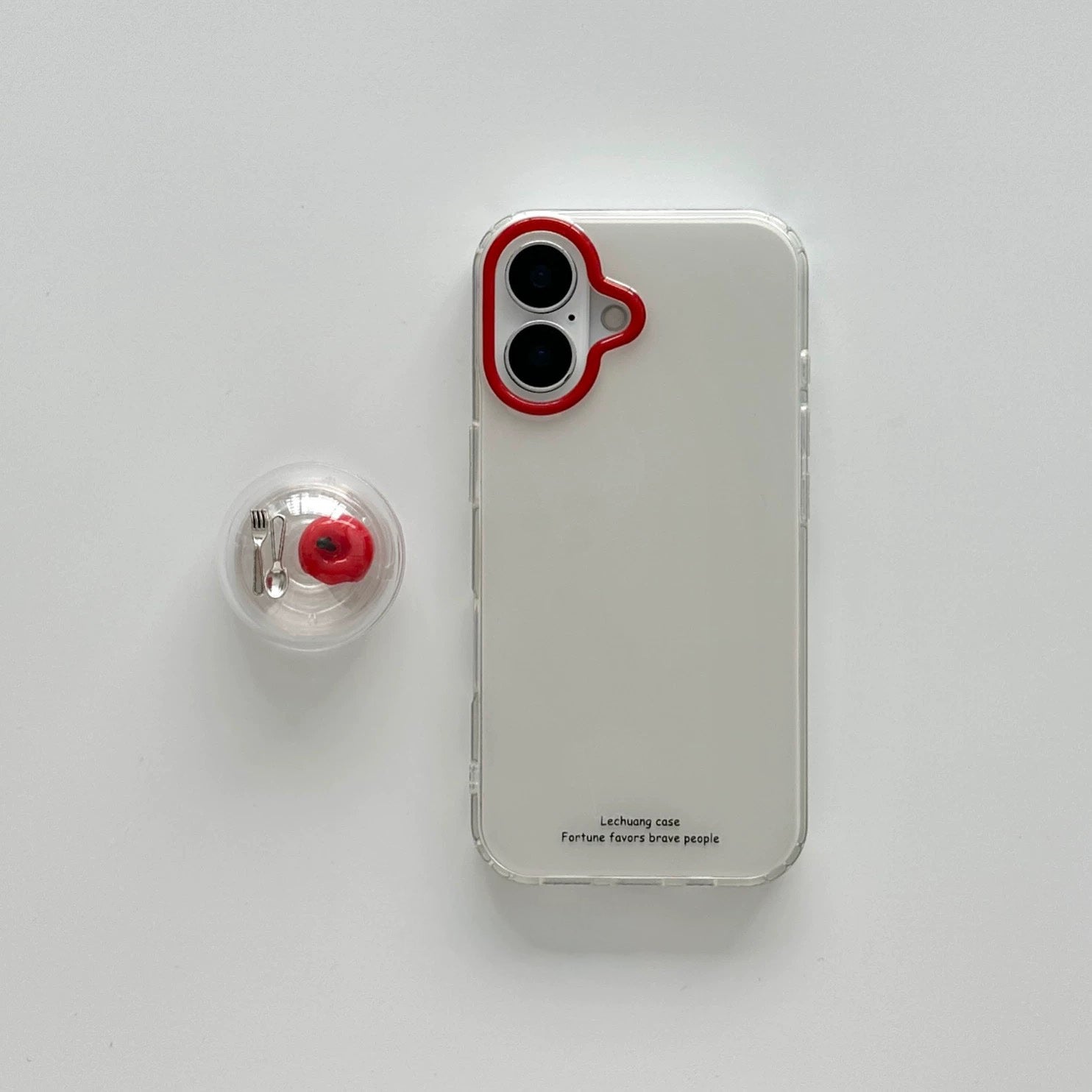 Apple dinner iPhone case