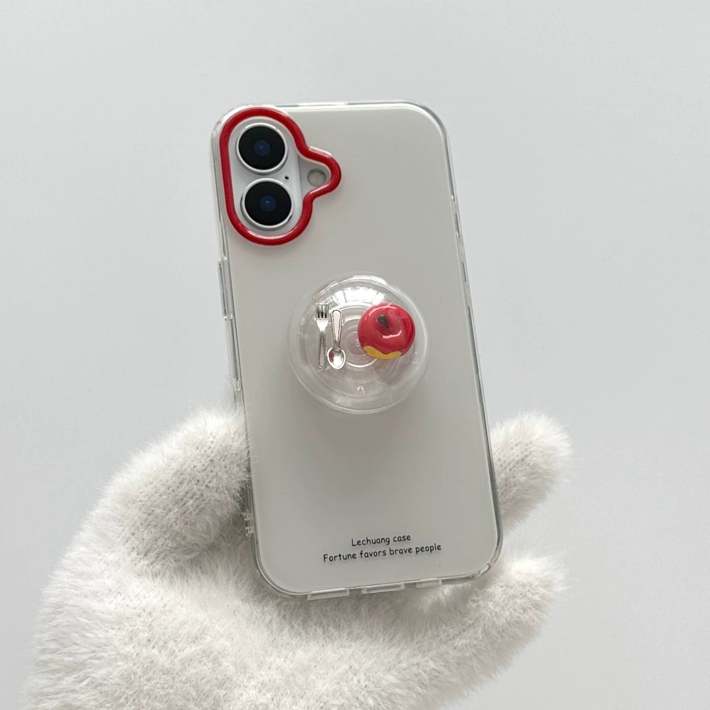 Apple dinner iPhone case