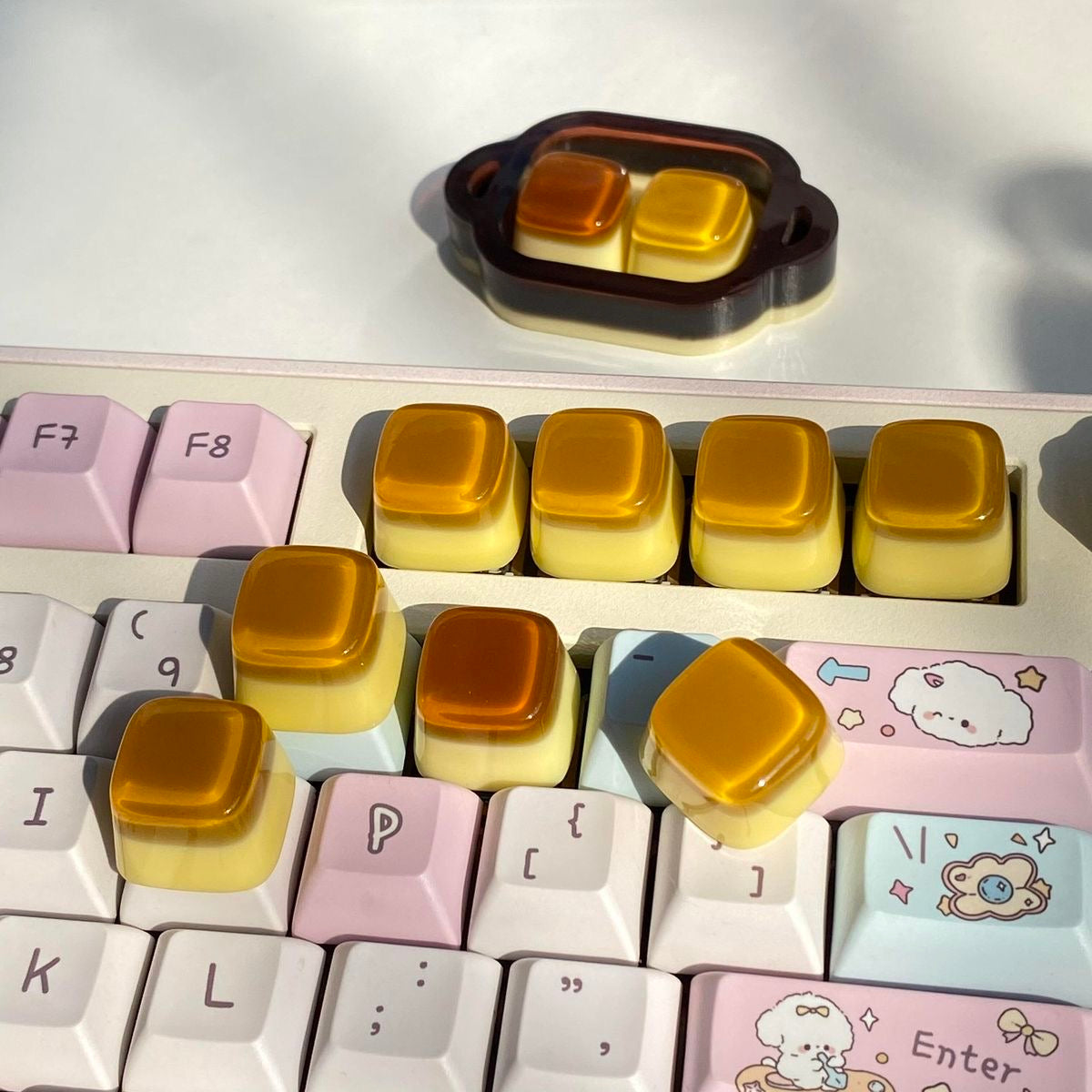 Pudding Keycaps