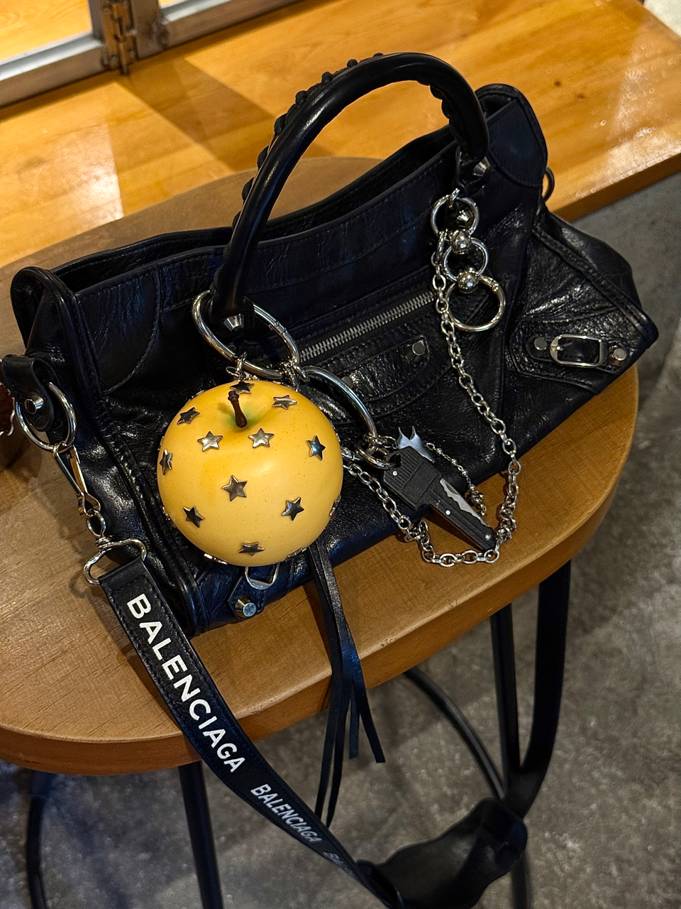 Punk Fruit & Viggies Keychain