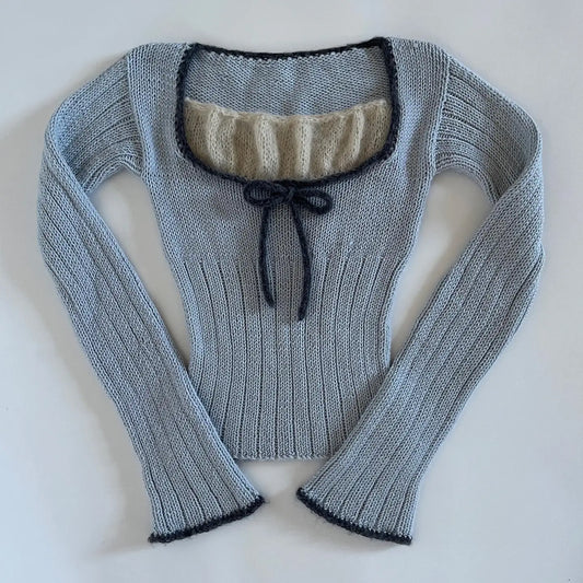 Coquette Handmade Knitted Top